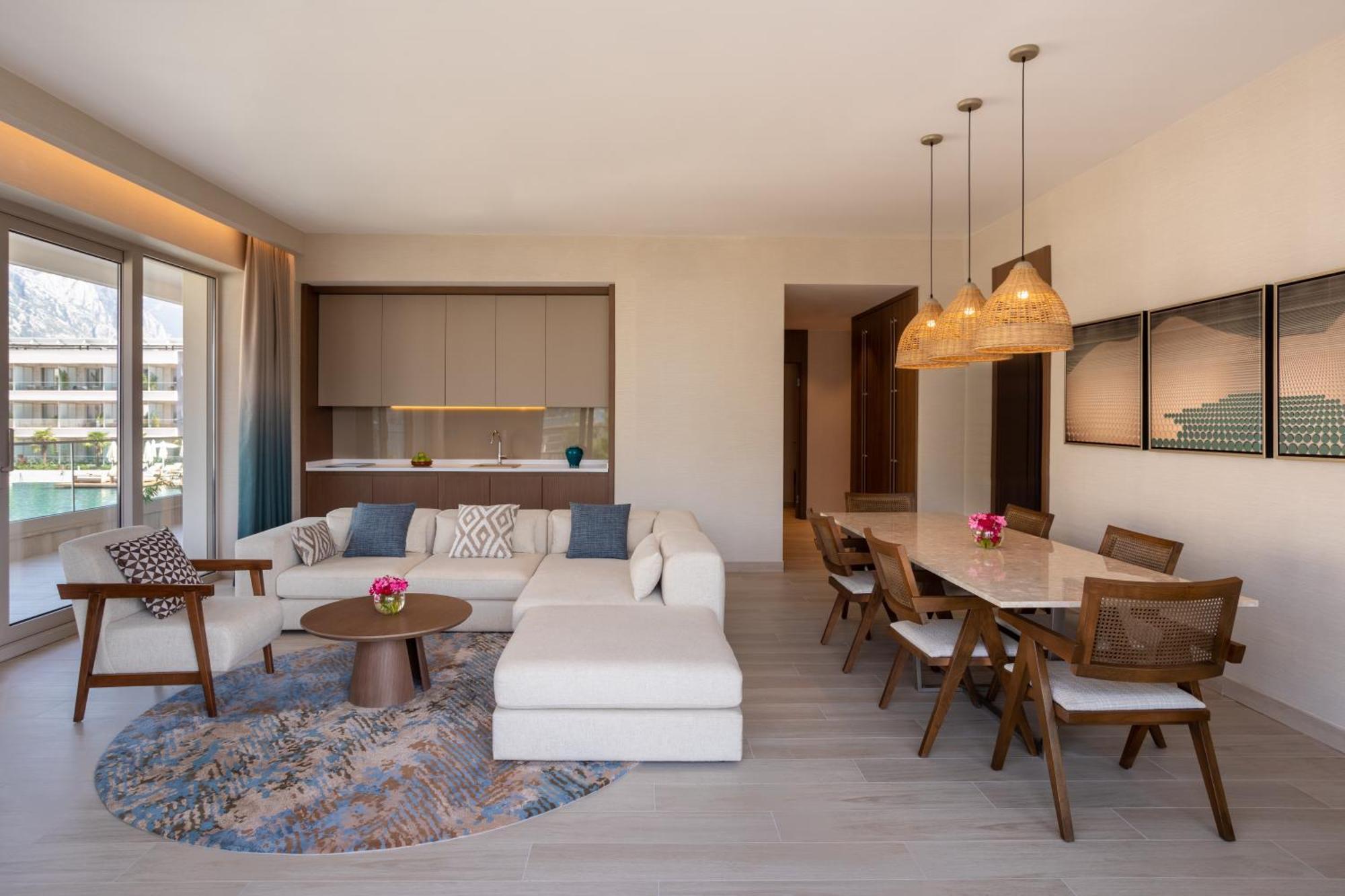 Hyatt Regency Kotor Bay Resort (Adults Only) Екстер'єр фото A living room at the hotel